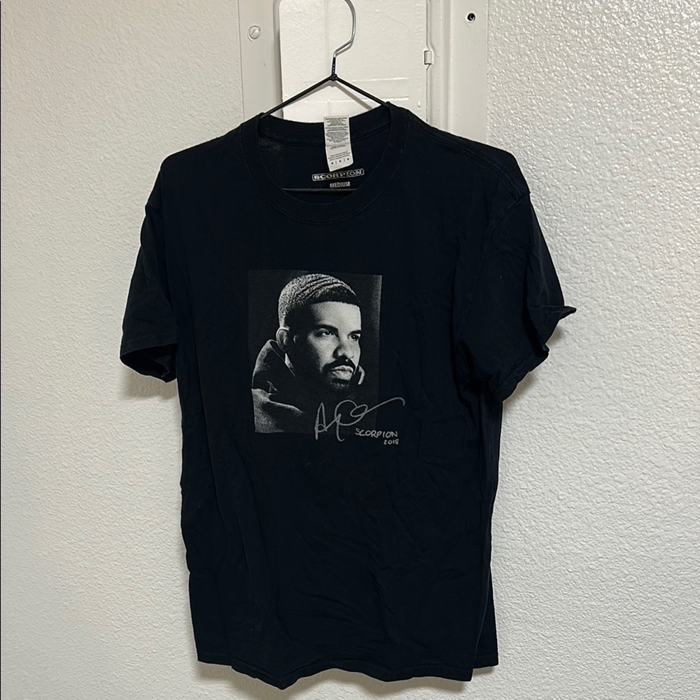 DRAKE Black Graphic T-Shirt